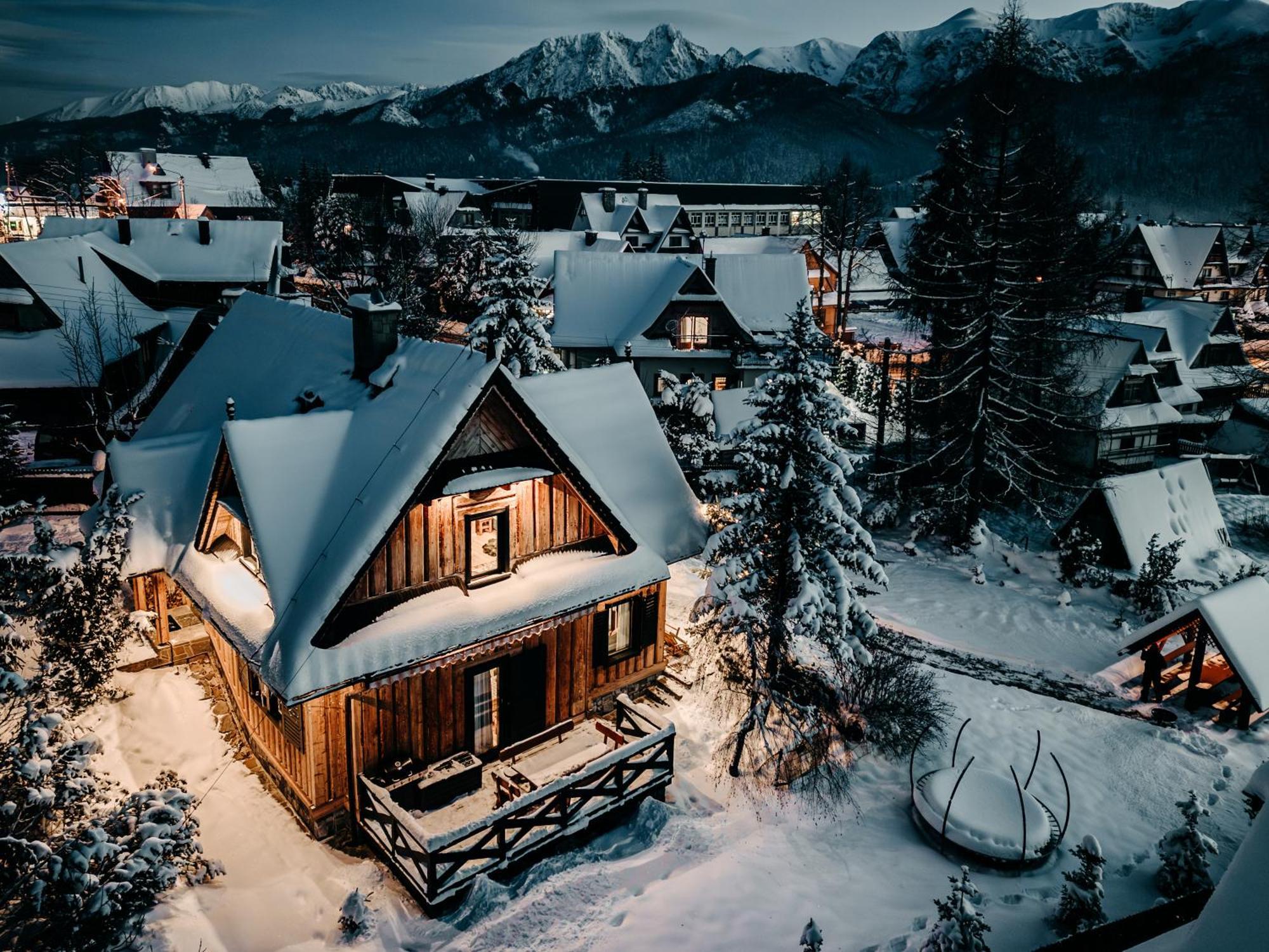 Villa Swiss Na Wylacznosc - Jacuzzi, Sauna, Bilard Kościelisko Kültér fotó