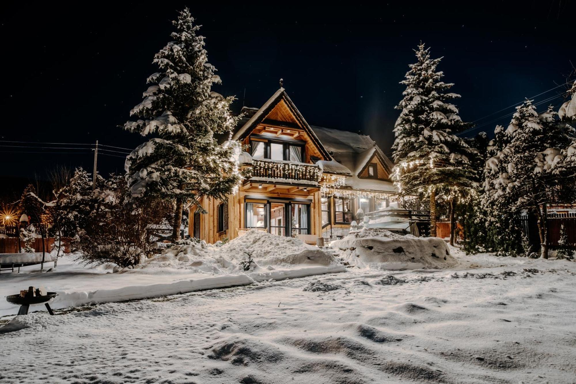 Villa Swiss Na Wylacznosc - Jacuzzi, Sauna, Bilard Kościelisko Kültér fotó