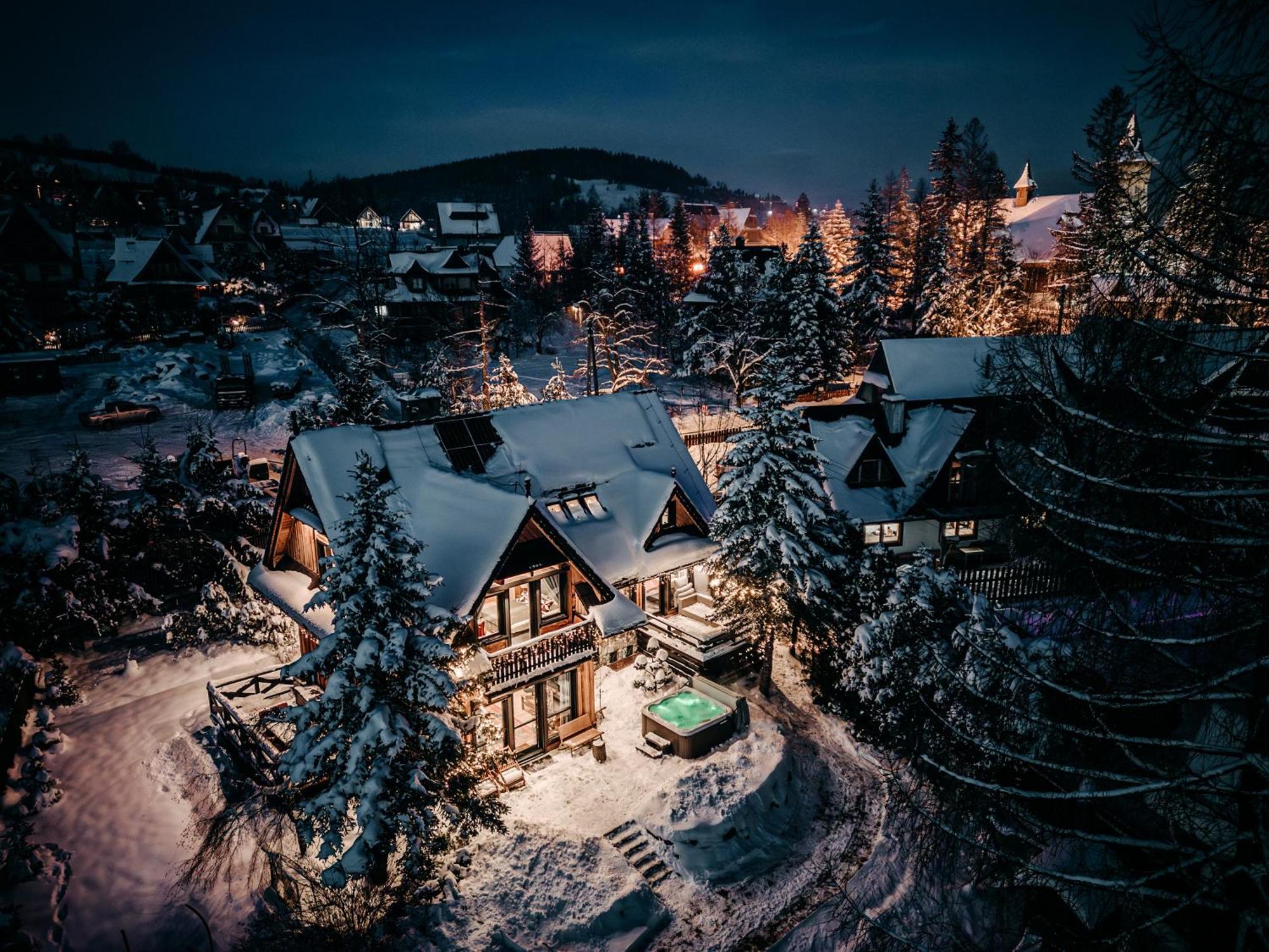Villa Swiss Na Wylacznosc - Jacuzzi, Sauna, Bilard Kościelisko Kültér fotó