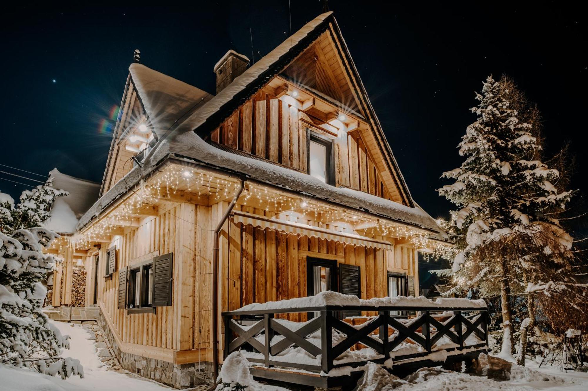 Villa Swiss Na Wylacznosc - Jacuzzi, Sauna, Bilard Kościelisko Kültér fotó