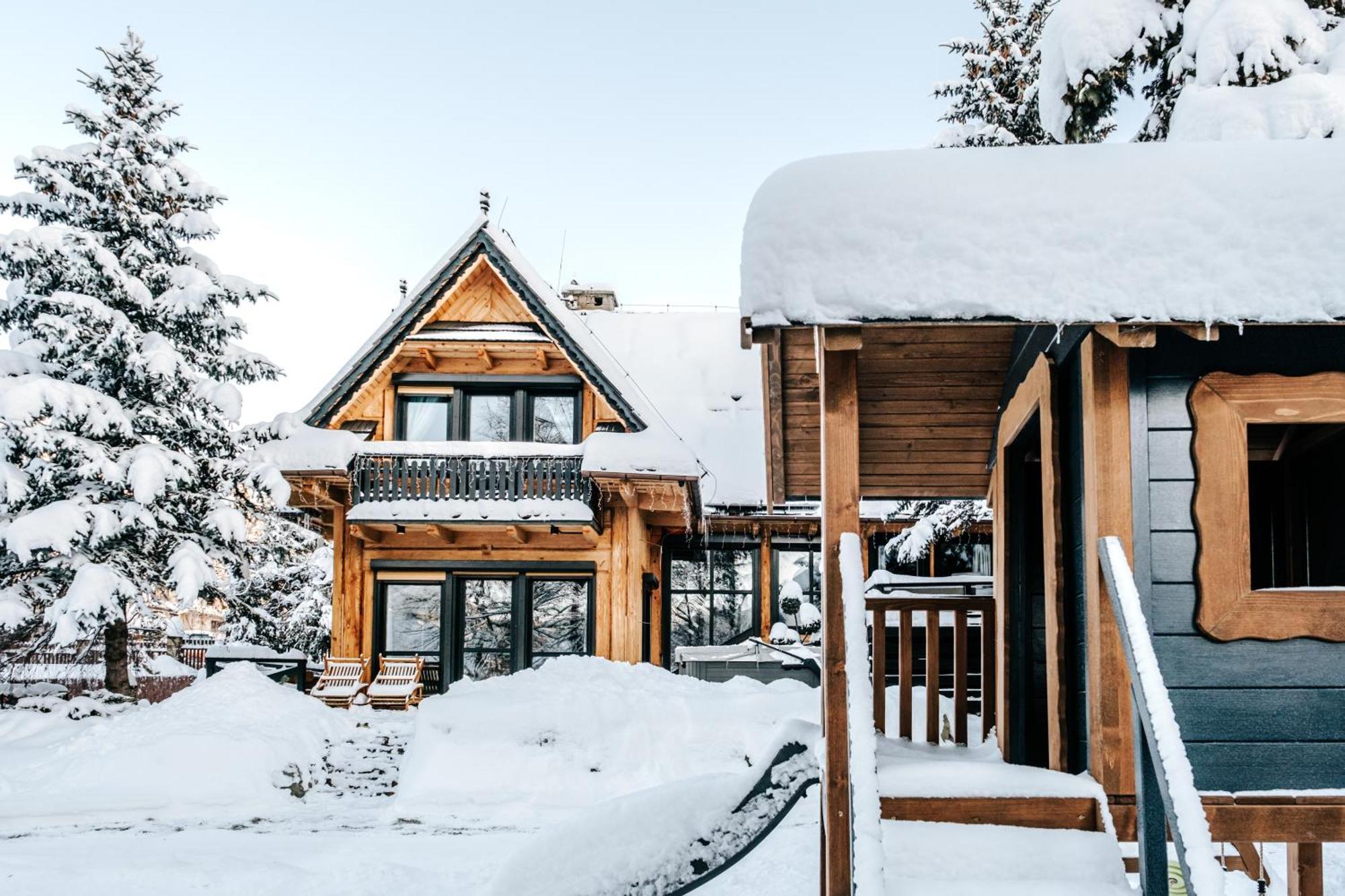Villa Swiss Na Wylacznosc - Jacuzzi, Sauna, Bilard Kościelisko Kültér fotó