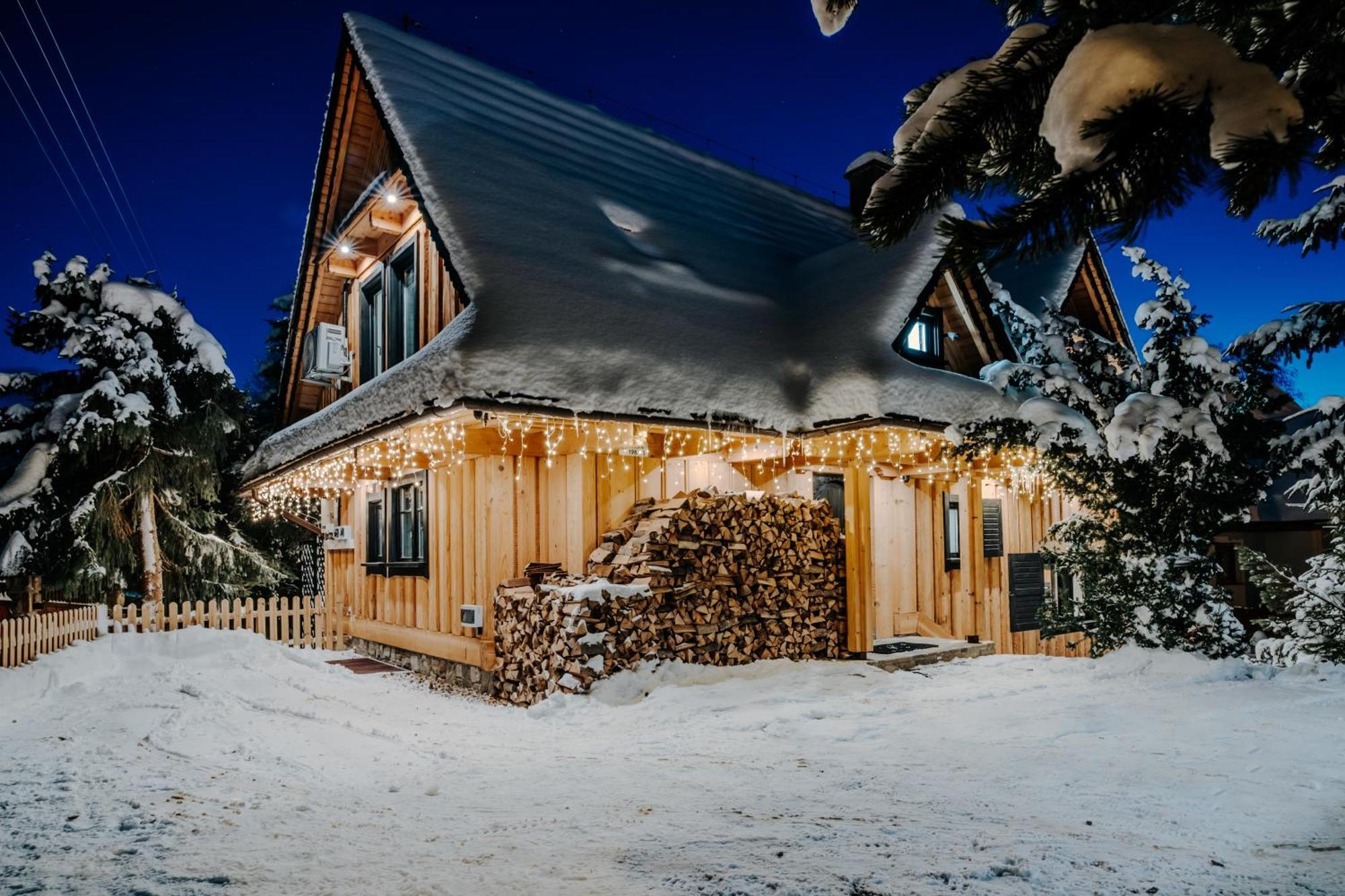 Villa Swiss Na Wylacznosc - Jacuzzi, Sauna, Bilard Kościelisko Kültér fotó