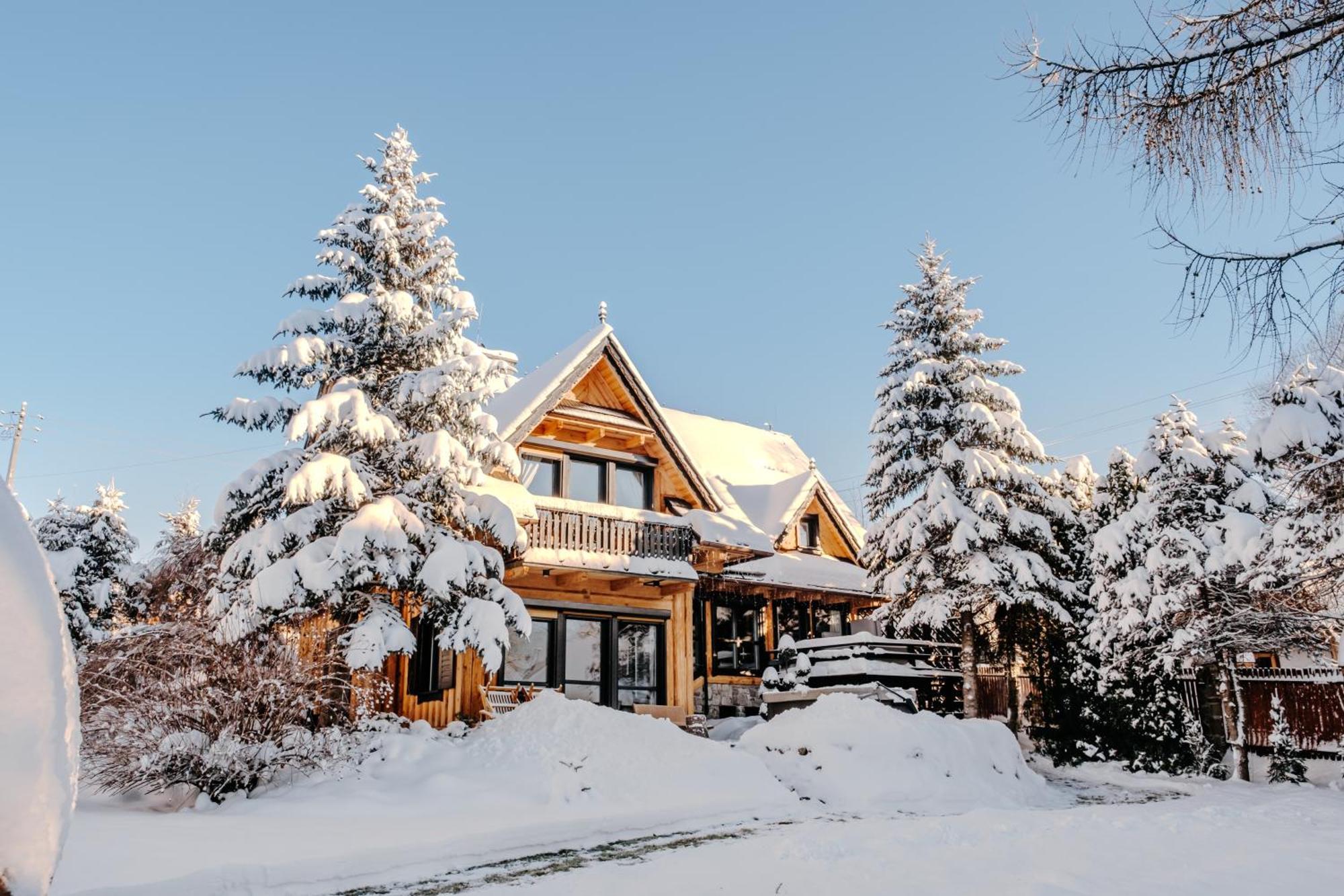 Villa Swiss Na Wylacznosc - Jacuzzi, Sauna, Bilard Kościelisko Kültér fotó
